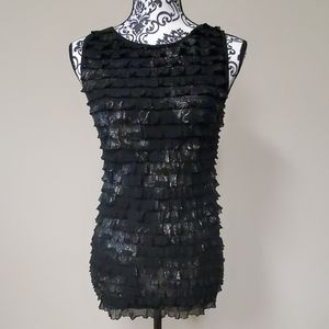 Karen Kane Ruffle top